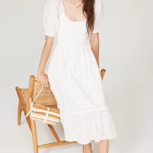 White Eyelet Louisa Nap Dress